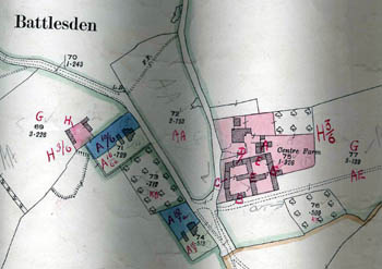 Centre Farm valuation map